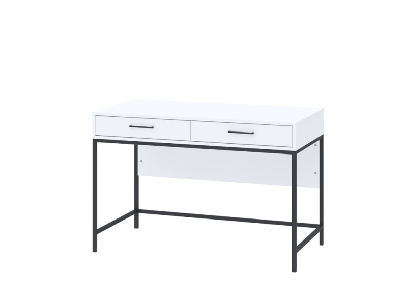 Письменный стол Gloss 118х60х76.5 см, цвет: белый