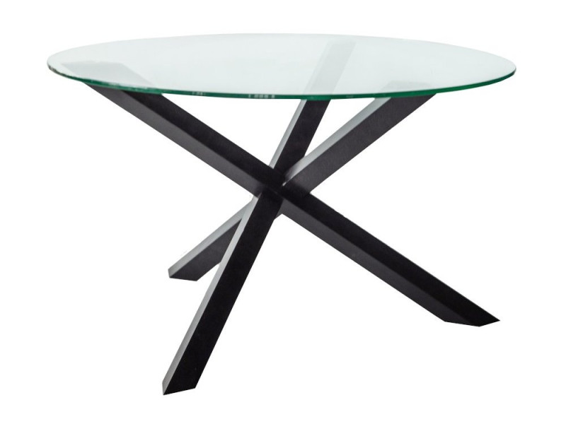 Журнальный стол Onyx 3 75x75x43.5 см, цвет: стекло / венге